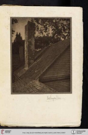 [Alvin Langdon Coburn, I. Gables, photogravure]