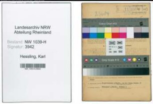 Entnazifizierung Karl Hessling , geb. 09.11.1910 (Beamter)