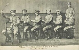 Wiener Operetten-Ensemble (Dir. L. Chalons) - Husarenfieber 1. Aktschluss