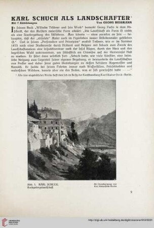 4: Karl Schuch als Landschafter