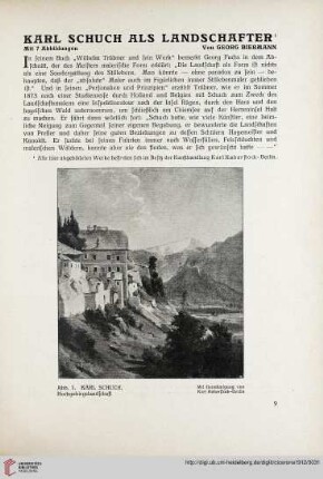 4: Karl Schuch als Landschafter