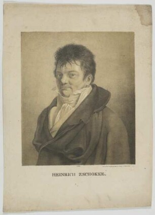 Bildnis des Heinrich Zschokke