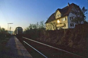 Bittelbronn Lok 212 207 N 6140 FDS-Eutingen Bnb-Wagen