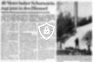 40 Meter hoher Schornstein ragt jetzt in [Name maskiert]