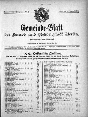 1898,4: No. 4, 23. Januar 1898