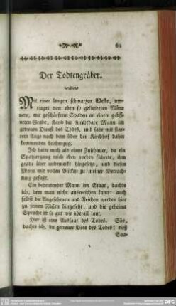 Der Todtengräber