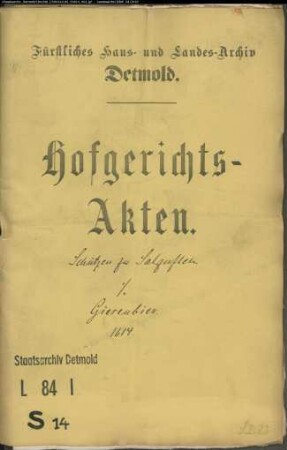 Salzuflen, Schützenkompanie und Bürgerschaft zu gegen Bürgermeister Henrich Giesenbier (Gießenbier) - Platz in der Feldmark