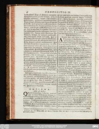 Propositio IV. Genuini sunt Libri Veteris Testamenti.