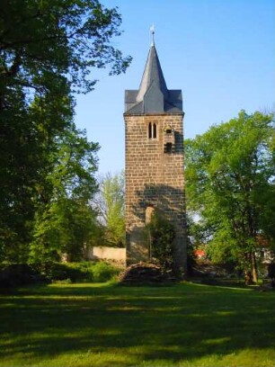 Quedlinburg - Stadtmauerturm : Stadtmauerturm, aufgenommen am 29. April 2014 in Quedlinburg. Foto Uwe Gerig
