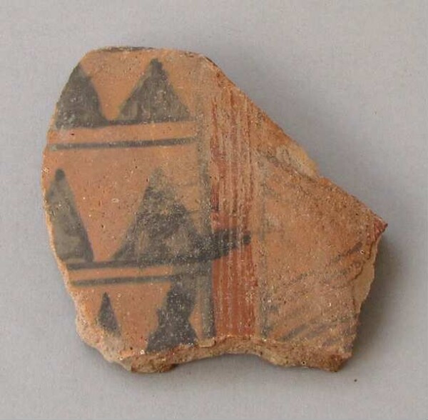 Fragment of a clay vessel