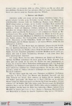 6. Malerei und Plastik