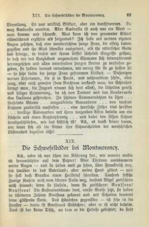 XIX. Die Schwefelbäder bei Montmorency