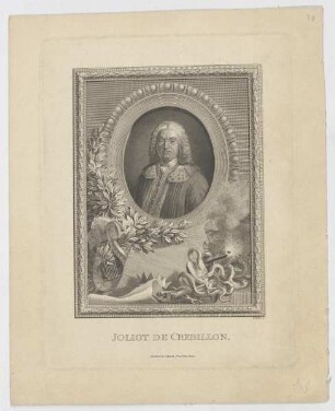 Bildnis des Prosper Joliot de Crebillon