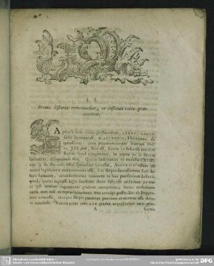 §. I. Brevis historia controversiae, et instituti ratio praemittitur