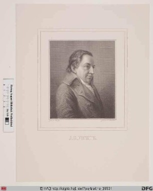 Bildnis Johann Gottlieb Fichte