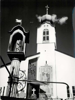 Die Kirche von Brigels