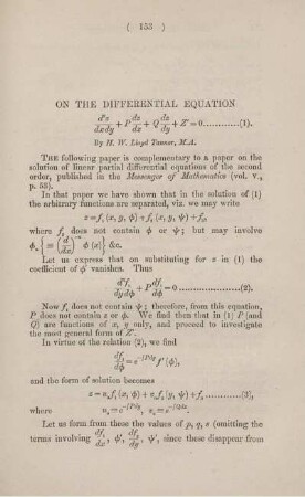 On the differential equation.