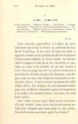 II. 16 Mai - 18 Mai 1873