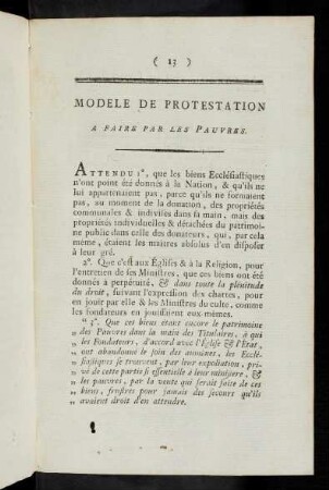 Modele de protestation