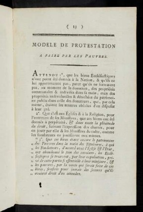 Modele de protestation