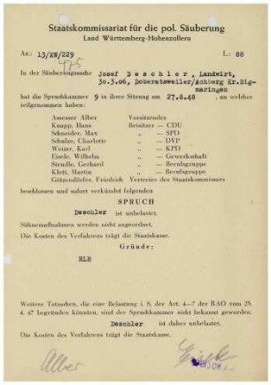 Deschler, Josef