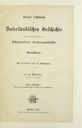 Bd. 2: Neuere Zeit vom Westfälischen Frieden bis zur Gegenwart