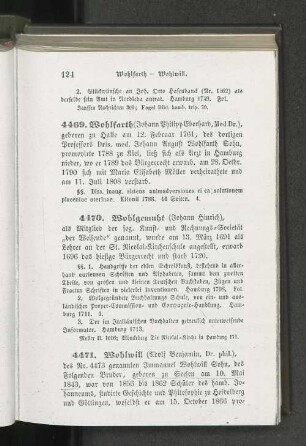 4469. Wohlfarth (Johann Philipp Eberhard, Med. Dr.).