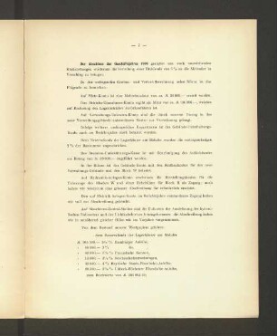 Der Abschluss des Geschäftsjahres 1904