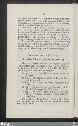 Oefen mit inneren Feuerungen