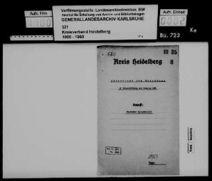 Aufforderung zum Beitritt der Kreislandwirtschaftsschulen zum Deutschen Sprachverein, Berlin