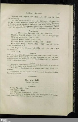 Burgstädt (Ephorie Rochlitz)