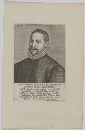 Bildnis des Balthasar Ayala