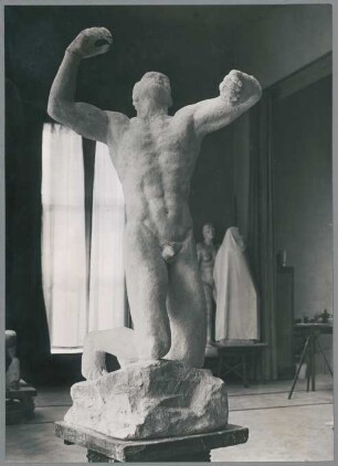 Stürzender, 1940/42, Gips