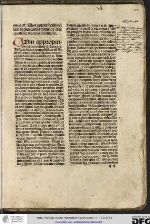 Cum appropinquasset... Ante initium illius evangelii scribit sanctus Lucas in eodem capitulo quod dominus Iesus cum in die palmarum appropinquaret ad descensum montis Oliveti...