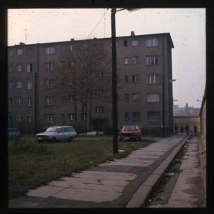 Diapositive: Leuschnerdamm 1-3, 1982