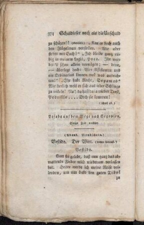 Posada auf dem Wege nach Segovien. - Zimmer Don Vestido´s.