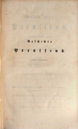 Geschichte Preussens : von den ältesten Zeiten bis zum Untergange der Herrschaft des Deutschen Ordens. 3, Die Zeit vom Frieden 1249 bis zur Unterwerfung der Preussen 1283