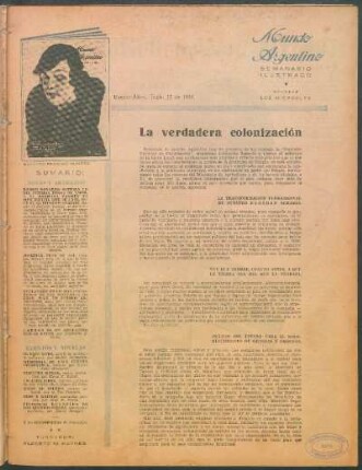 La verdadera colonización