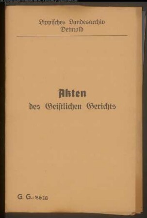 Bauerrichter Österhaus zu Haustenbeck gegen den Pastor Meyer in Haustenbeck, wegen einer Beleidigung