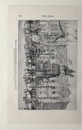 Einzug der Prinzessin Auguste Viktoria in Berlin am 27. Februar 1881