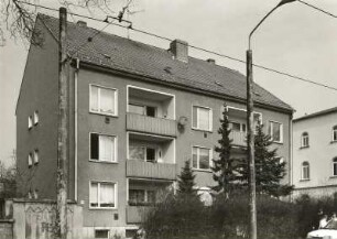 Dresden-Neustadt, Bautzner Straße 111. Wohnhaus (um 1965). Straßenansicht