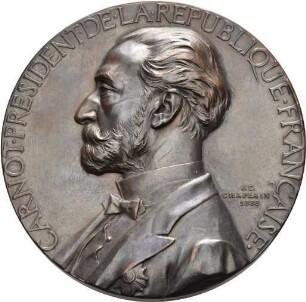 Chaplain, Jules-Clément: Wahl des Marie François Sadi Carnot