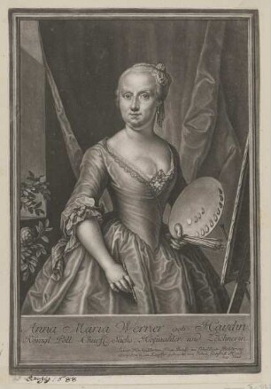 Bildnis der Anna Maria Werner, geb. Haydin