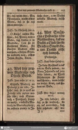 43. Wot teje praweje Mudroszje tych Dżjecżi Bożich