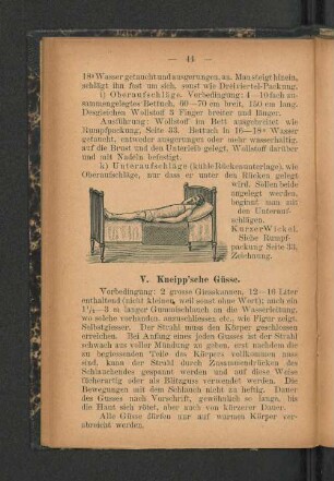 V. Kneipp'sche Güsse.