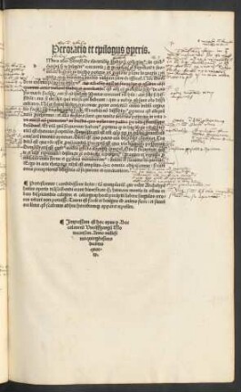 Peroratio et epilogus operis.