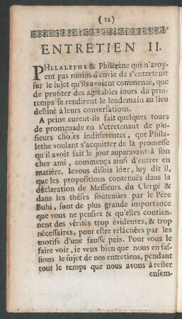 Entretien II