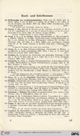 Buch- und Schriftwesen (Nr. 164-193)