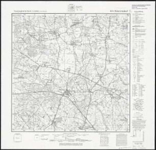 Meßtischblatt 2575 : Heinrichsdorf, 1934 : Heinrichsdorf. - Aufn. 1911, letzte Nachtr. 1934. - 1:25000. - [Berlin]: Reichsamt für Landesaufnahme, 1934. - 1 Kt.