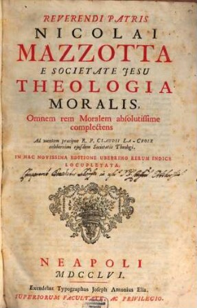Theologia moralis